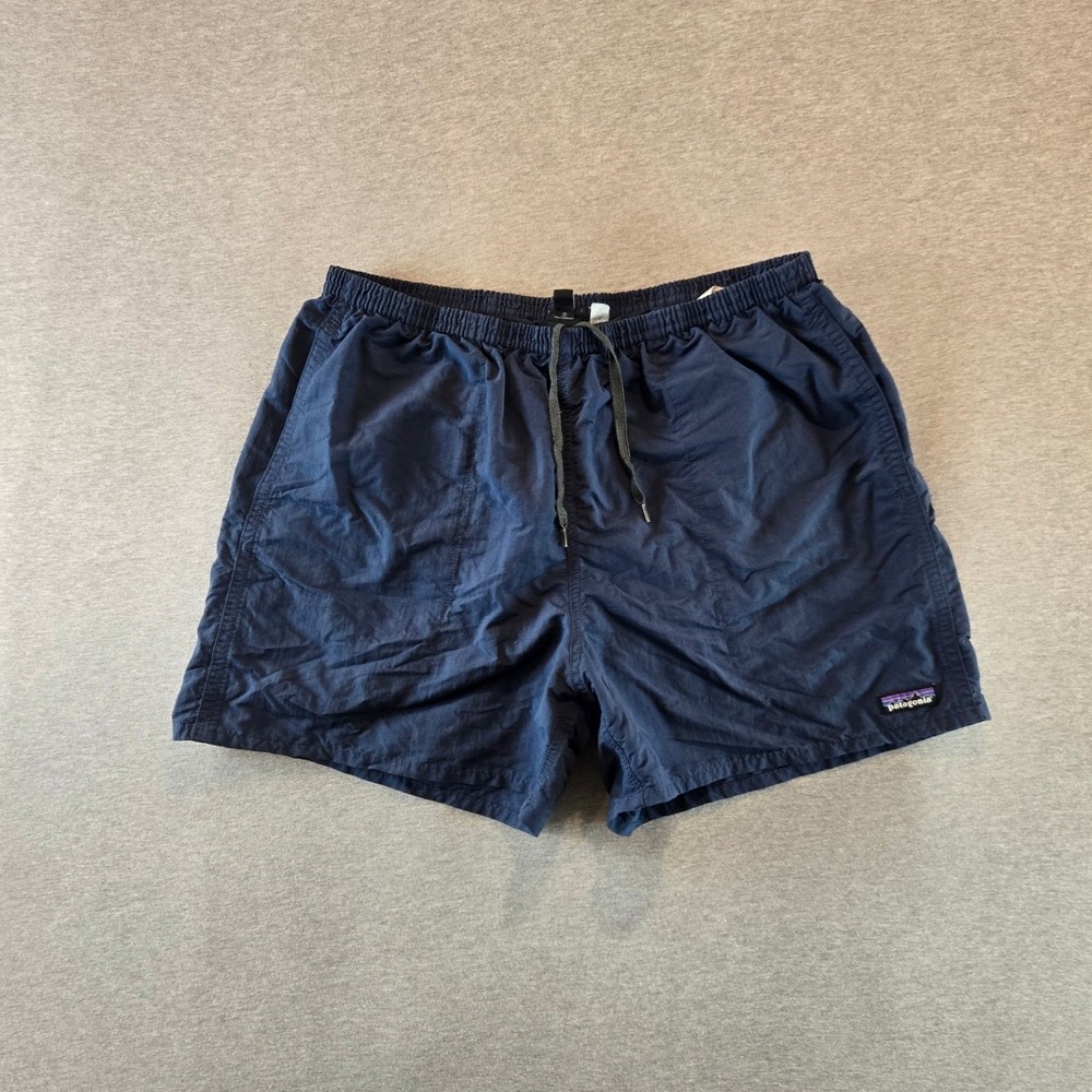 Patagonia Baggies Shorts Mens XL Tidepool Blue 5" Inseam Nylon Lined Athletic